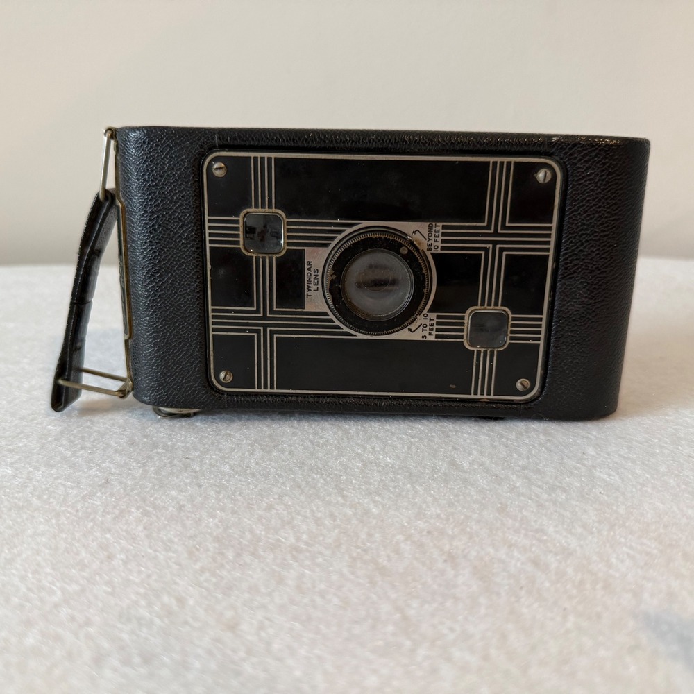Vintage Kodak Jiffy Six-20 Folding Camera Art Deco‎ 1930s Untested